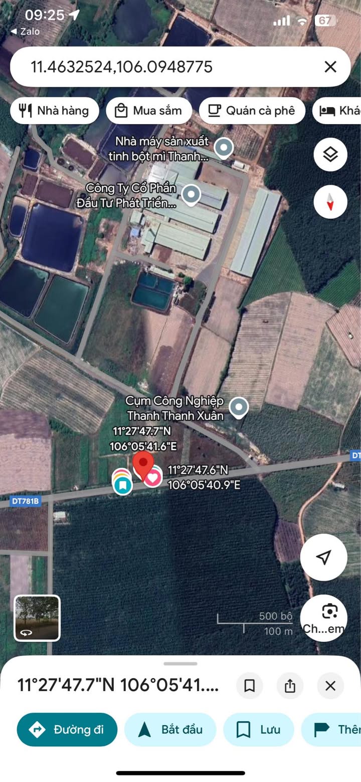 Đất mặt tiền đường 785, Tân Biên 1000m² giá 1.6 tỷ - Cơ hội đầu tư tuyệt vời!