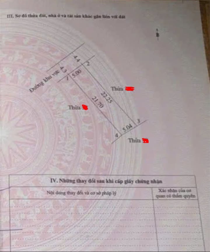 Đất thổ cư Triệu Trạch, Triệu Phong 110m² giá chỉ 100 triệu - Sổ đỏ chính chủ