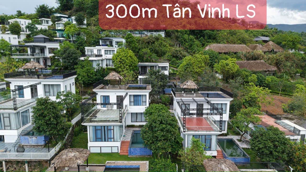 Biệt thự nhà vườn 300m² tại Sun Village, Lương Sơn - Giá thỏa thuận, view cánh đồng xanh!