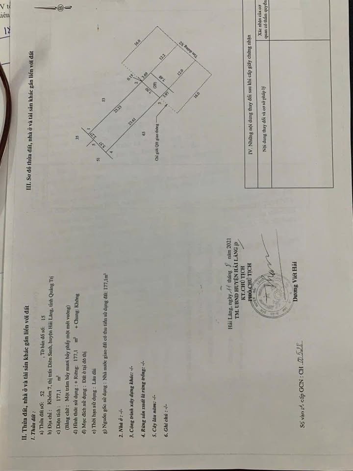 Bán nhà trọ mặt tiền đường 3/2 Hải Lăng 177m² giá 2 tỷ - Đầu tư sinh lời ngay!