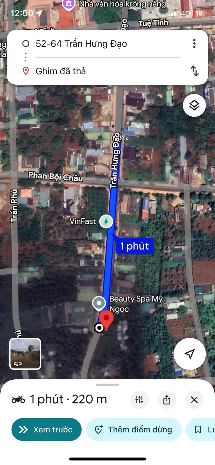 Đất nền chính chủ Trần Hưng Đạo, Krông Năng 168m² giá 500 triệu - Đầu tư sinh lời ngay!