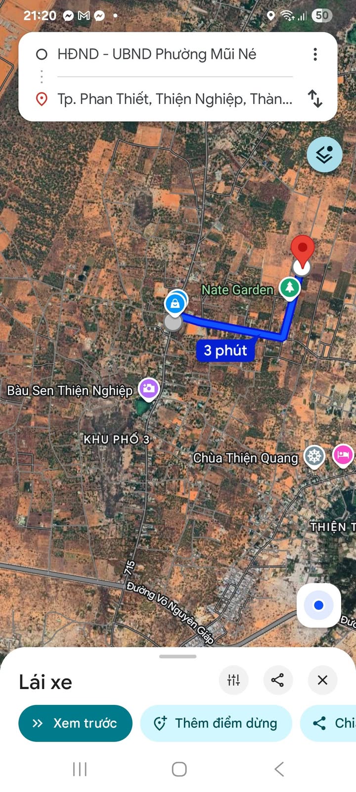 Đất nền Thiện Nghiệp, Phan Thiết 7200m² giá 2 tỷ - Cơ hội đầu tư hấp dẫn!