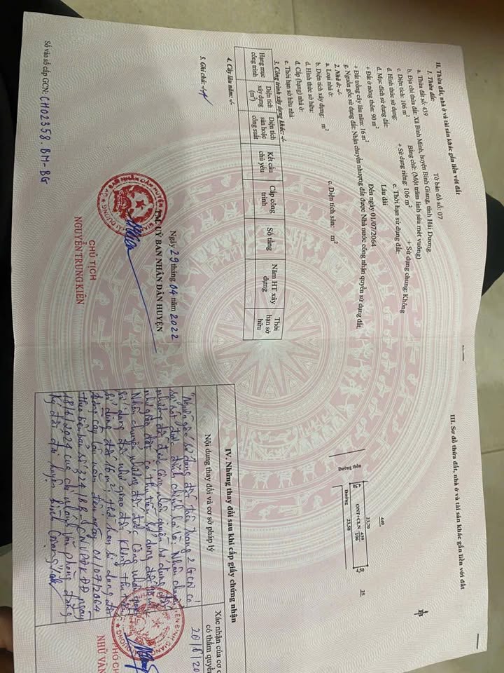 Đất nền góc đường Nhuận Tây, Bình Giang, 106m² chỉ 1.8 tỷ - Cơ hội đầu tư tốt!