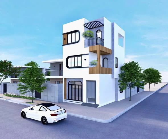 Nhà góc 3 tầng độc lập ở Bắc Sơn, Hải Phòng – 51m² – Sẵn sàng vào ở!