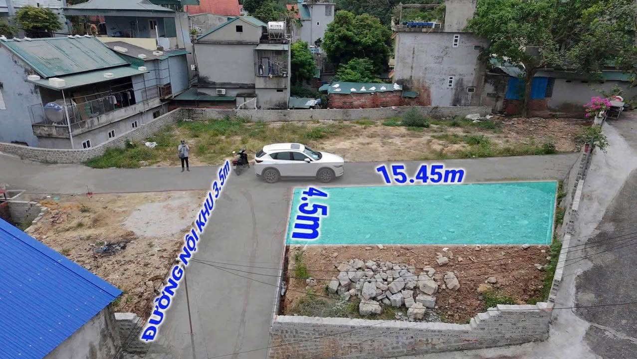 Đất nền Cẩm Phả, Quảng Ninh 60,5m² giá 1,75 tỷ - Lô góc mặt tiền rộng rãi!