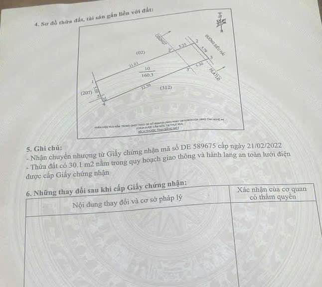 Đất mặt tiền đường Siêu Hải, Vinh 160m² chỉ 4 tỷ - Cơ hội đầu tư tuyệt vời!