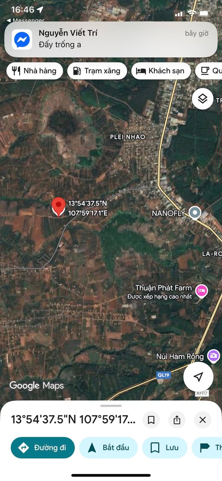 Đất nền 4 sao tại xã Ia Kênh, Pleiku - Diện tích 14,400m², giá thỏa thuận!