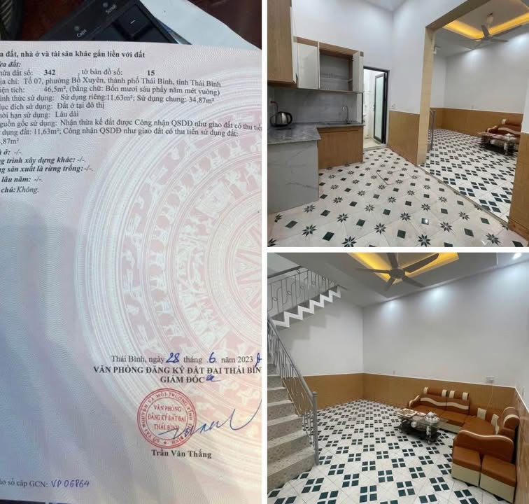 Nhà 2 tầng tại Bồ Xuyên, Thái Bình 50m² giá 1.5 tỷ - Vị trí trung tâm, thuận tiện mọi bề!