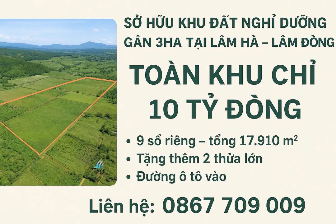Đất Farmstay 28.815m² tại Đinh Văn, Lâm Hà - Giá 10 tỷ, cơ hội đầu tư vàng!