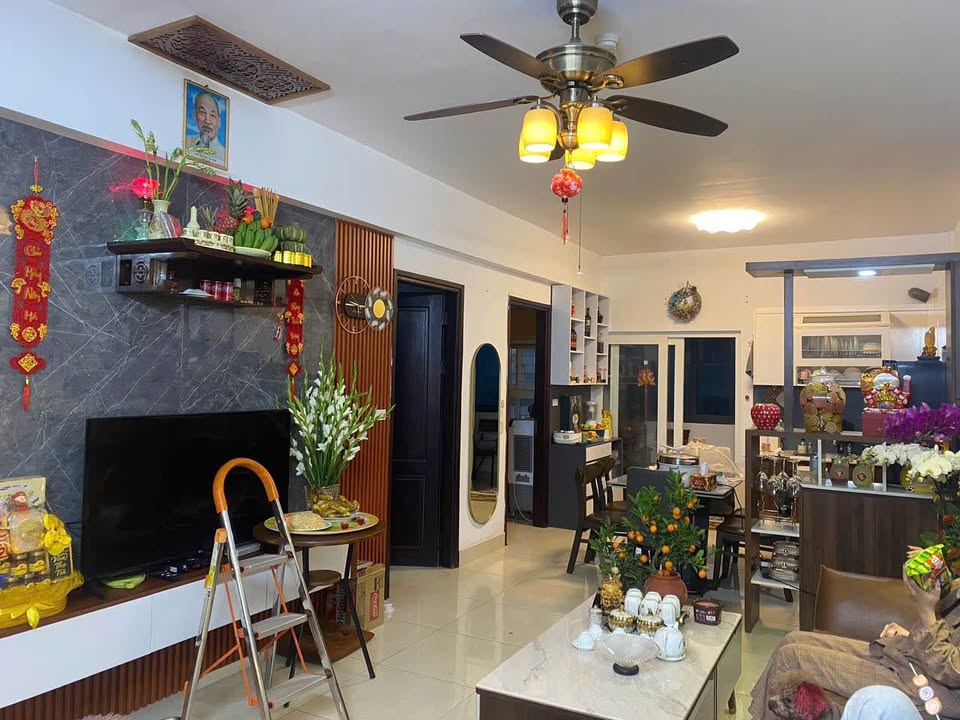 Chung cư Huy Hùng Vinh 77m² giá 3.1 tỷ - Căn góc đẹp, nội thất đầy đủ!