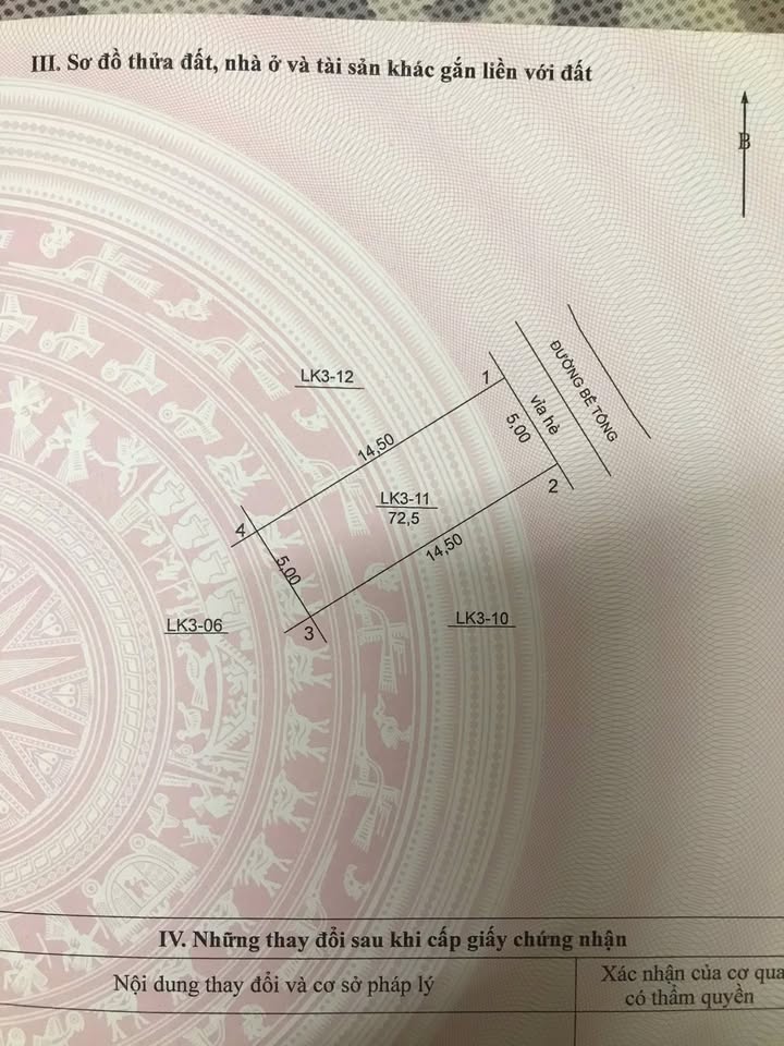 Đất nền Dân Hòa Thanh Oai 72.5m² giá 60 triệu - Cơ hội đầu tư tuyệt vời!