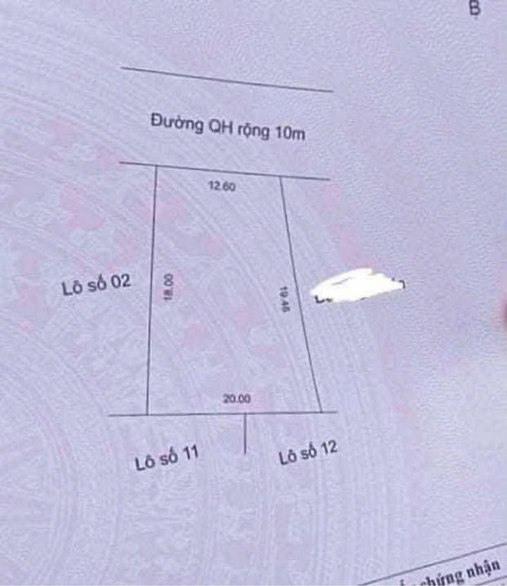 Đất nền Cẩm Phúc, Cẩm Xuyên 228m² giá 1 tỷ - Đường bê tông thông thoáng!