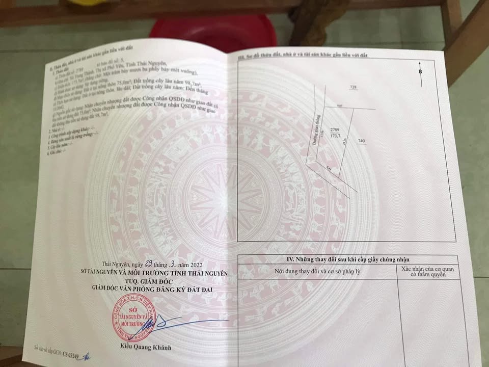 Đất nền Phường Trung Thành, TP Phổ Yên 173m² - Giá đầu tư không thể tốt hơn!