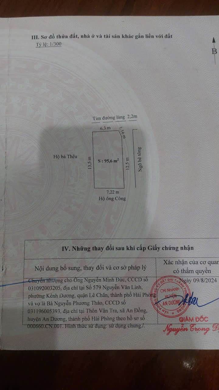 Đất nền lô góc mặt đường Hy Tái, Hồng Thái, An Dương 96m² giá 2.5 tỷ - Cơ hội đầu tư tuyệt vời!