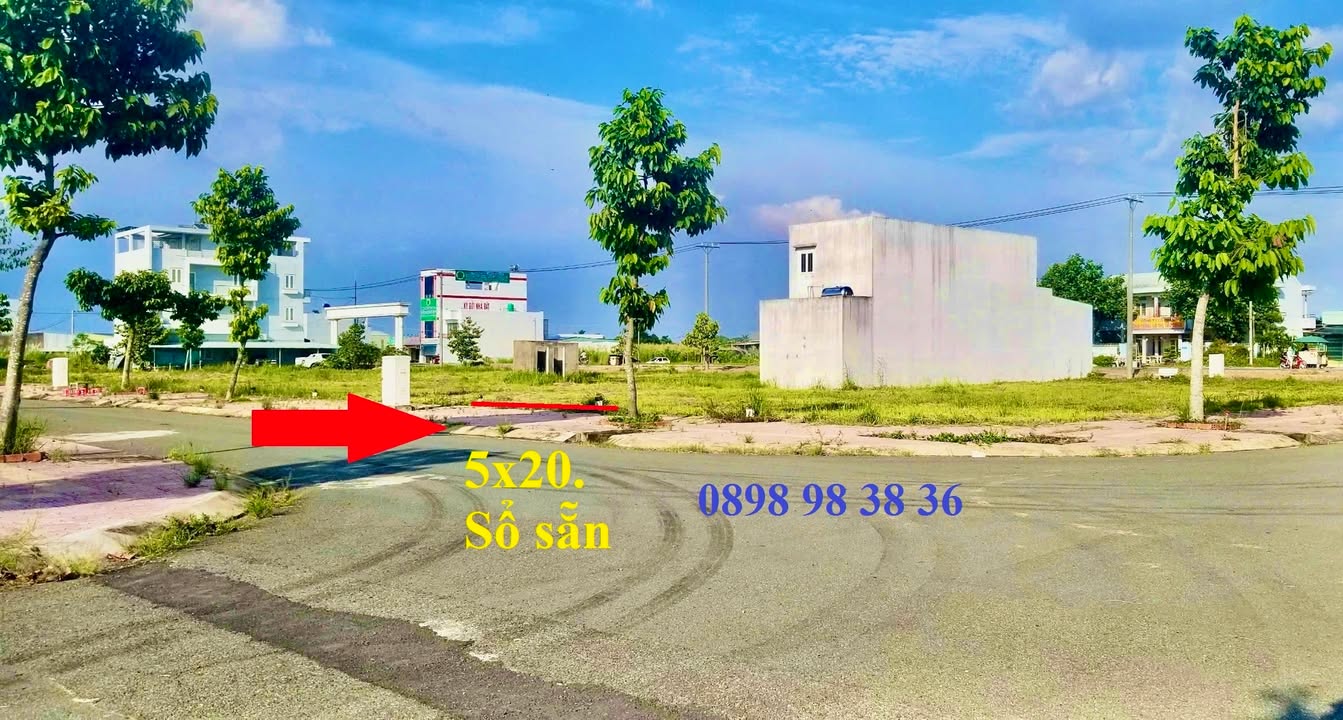 Lô đất 100m² tại khu dân cư Tây Nam, Thủ Thừa - Đầu tư sinh lời ngay!