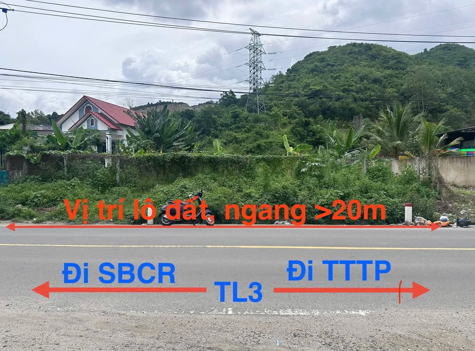 Đất liền kề mặt tiền Tỉnh lộ 3, Phước Đồng, Nha Trang 2200m² giá 11.79 tỷ - Đầu tư sinh lời!