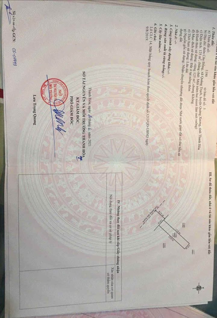 Đất nền Quảng Yên 125m² giá 1.1 tỷ - Sổ đỏ chính chủ, vị trí thuận lợi!