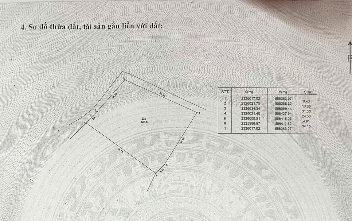 Đất thổ cư Tân Xã Thạch Thất 860m² giá 30.96 tỷ - Cơ hội đầu tư sinh lời cao!