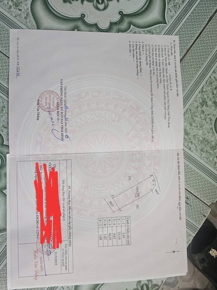 Đất nền Thái Thịnh Thái Thụy 72m² giá 2xx - Đường ô tô thông rộng