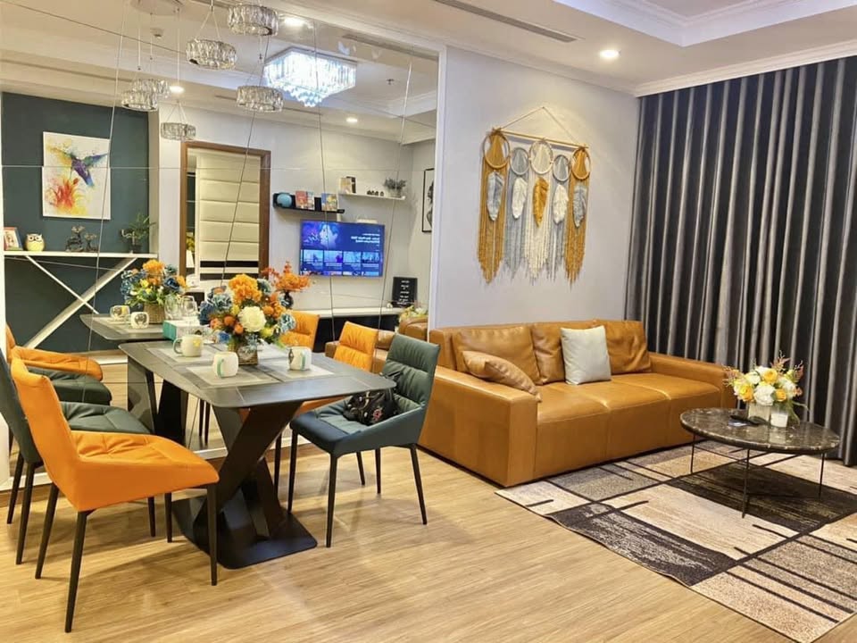 Căn hộ 2 phòng ngủ HH Linh Đàm 8 triệu - Gần ngân hàng, tiện nghi đầy đủ!