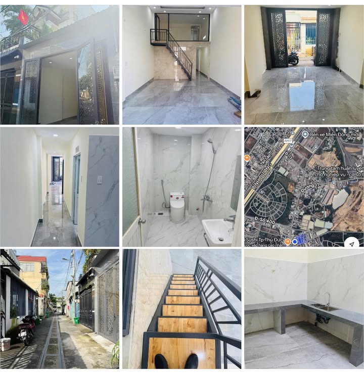 Nhà phố Tân Phú, quận 9, 51m² giá 4.45 tỷ - Đường ô tô vào tận nhà!