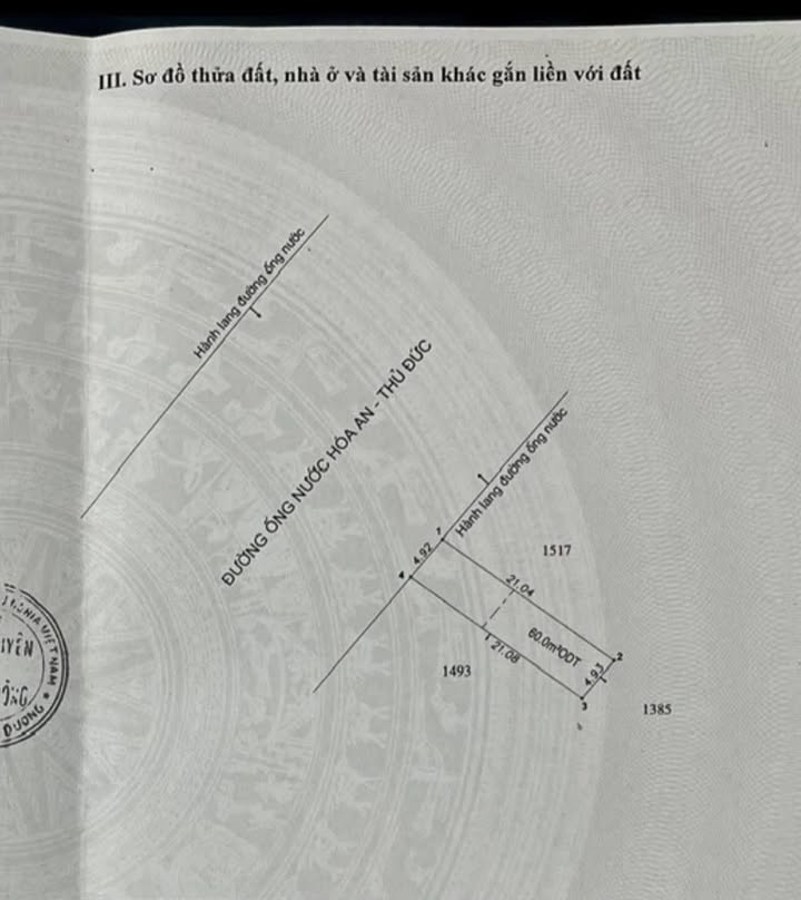 Đất nền Dĩ An 105m² giá 2.7 tỷ - Vị trí thuận lợi gần Metro!