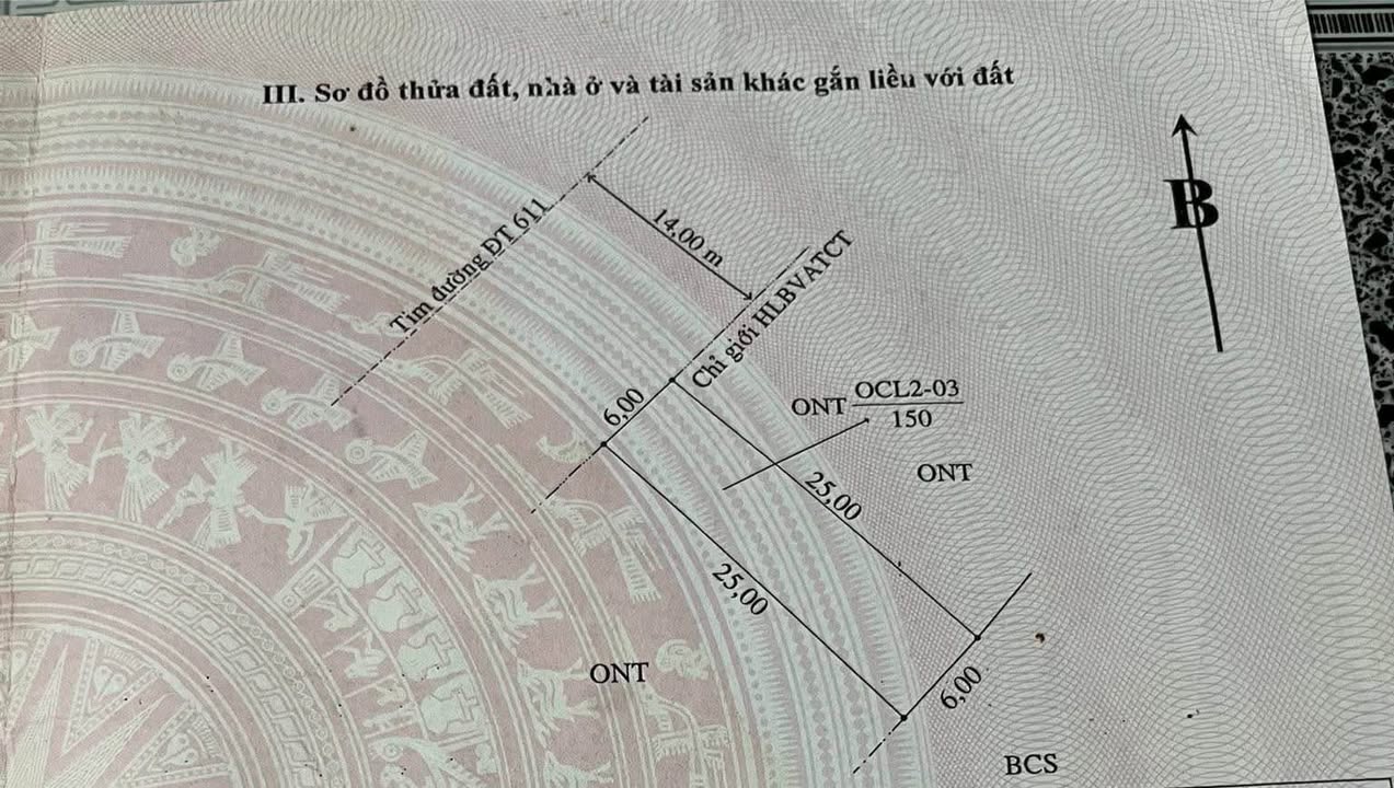 Đất nền mặt tiền ĐT 611 xã Quế Thuận 150m² giá 1 tỷ - Cơ hội đầu tư kinh doanh tốt!