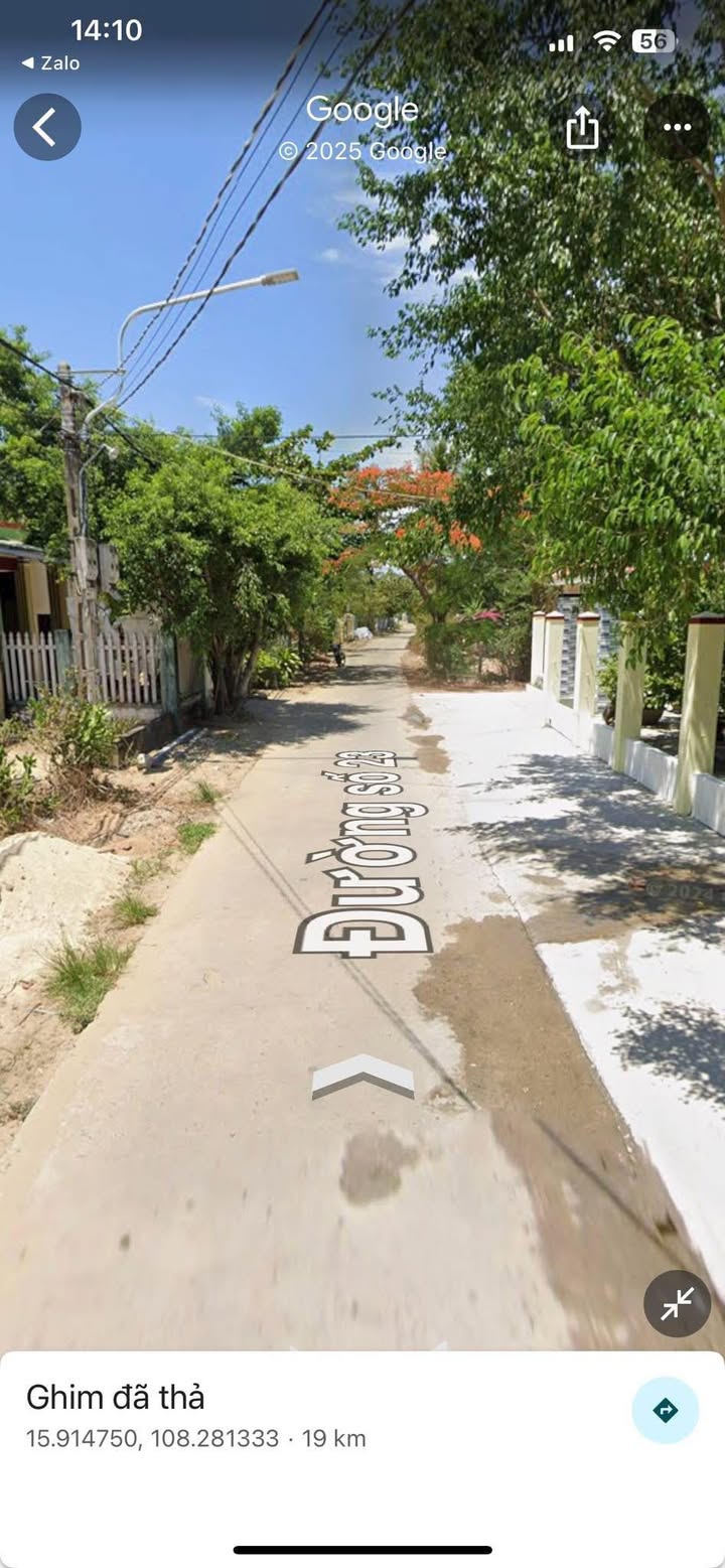 Đất nền mặt tiền đường 23, Điện Nam Trung, 253m² - Giá chỉ 1.8 tỷ!