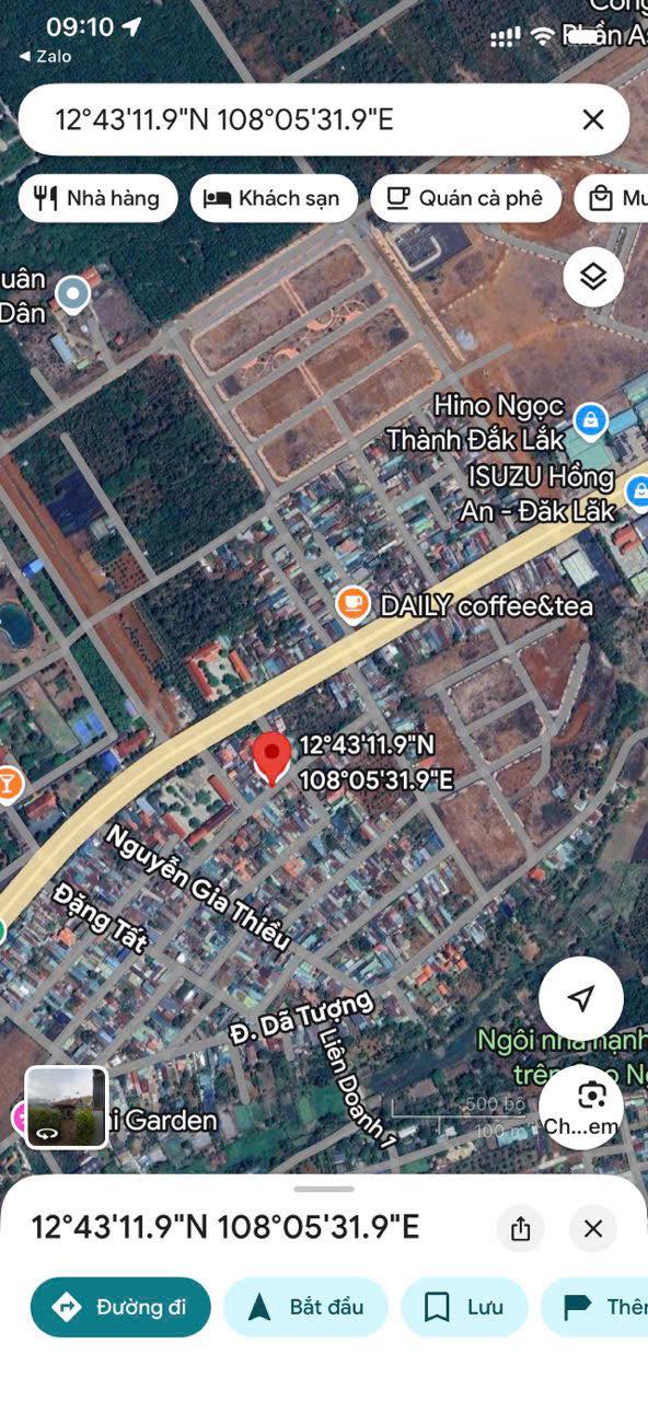 Đất nền Tân An Buôn Ma Thuột 140m² giá 3.29 tỷ - Hẻm ô tô, khu đông dân cư!