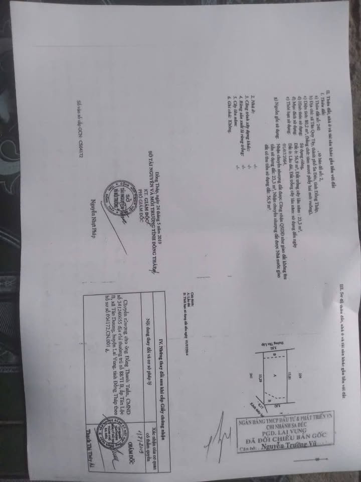 Đất nền Tân Quy Tây, Sa Đéc 80,2m² - Cần bán gấp, giá tốt!