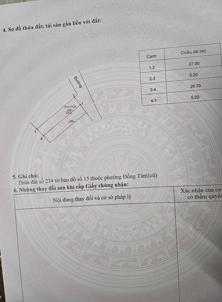 Đất nền 138m² tại Đồng Tâm, Vĩnh Yên giá 2.3 tỷ - Vị trí đắc địa, xây dựng tự do!