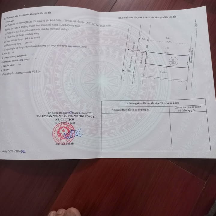 Đất nền Uông Bí 120m² giá 2.3 tỷ - Đầu tư sinh lời bền vững!