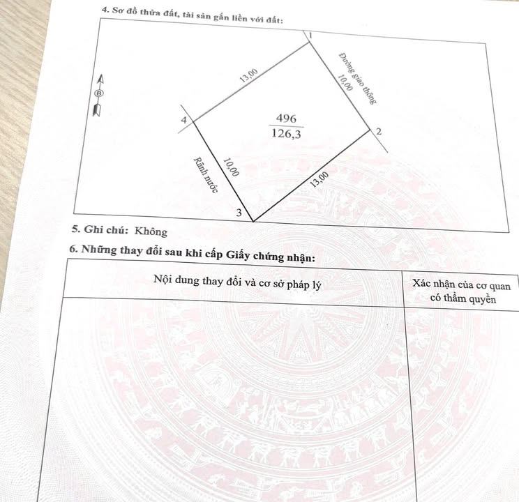 Đất nền Kim Đức 126m² giá thỏa thuận - Mặt tiền 10m, sổ hồng chính chủ!
