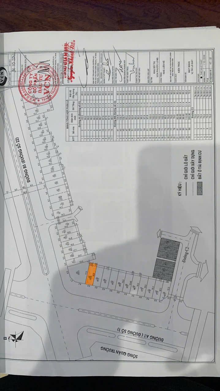 Đất mặt tiền đường A1 Khu đô thị VCN Phước Long 102m² giá 15.3 tỷ - Cơ hội đầu tư tuyệt vời!