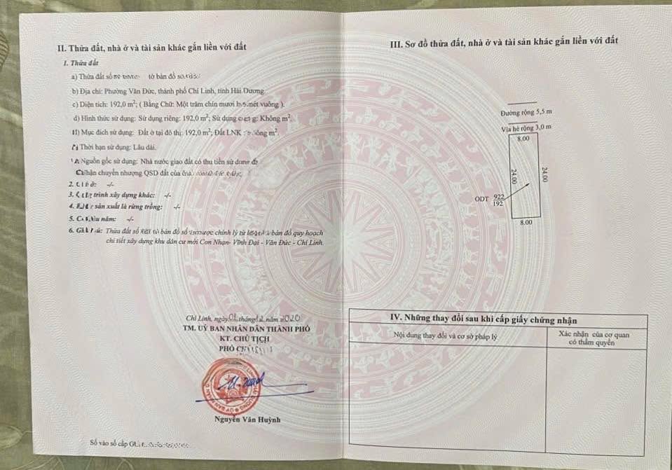 Đất nền đẹp Trần Nhân Tông, Hải Phòng 192m² giá chỉ 1.7 tỷ - Cơ hội đầu tư không thể bỏ qua!