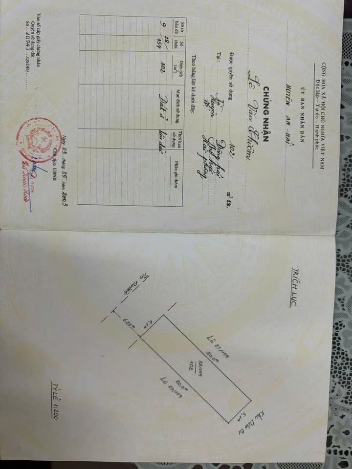 Đất nền Kiều Hạ 2, Đông Hải 102m² giá 3 tỷ - Đầu tư sinh lời nhanh!