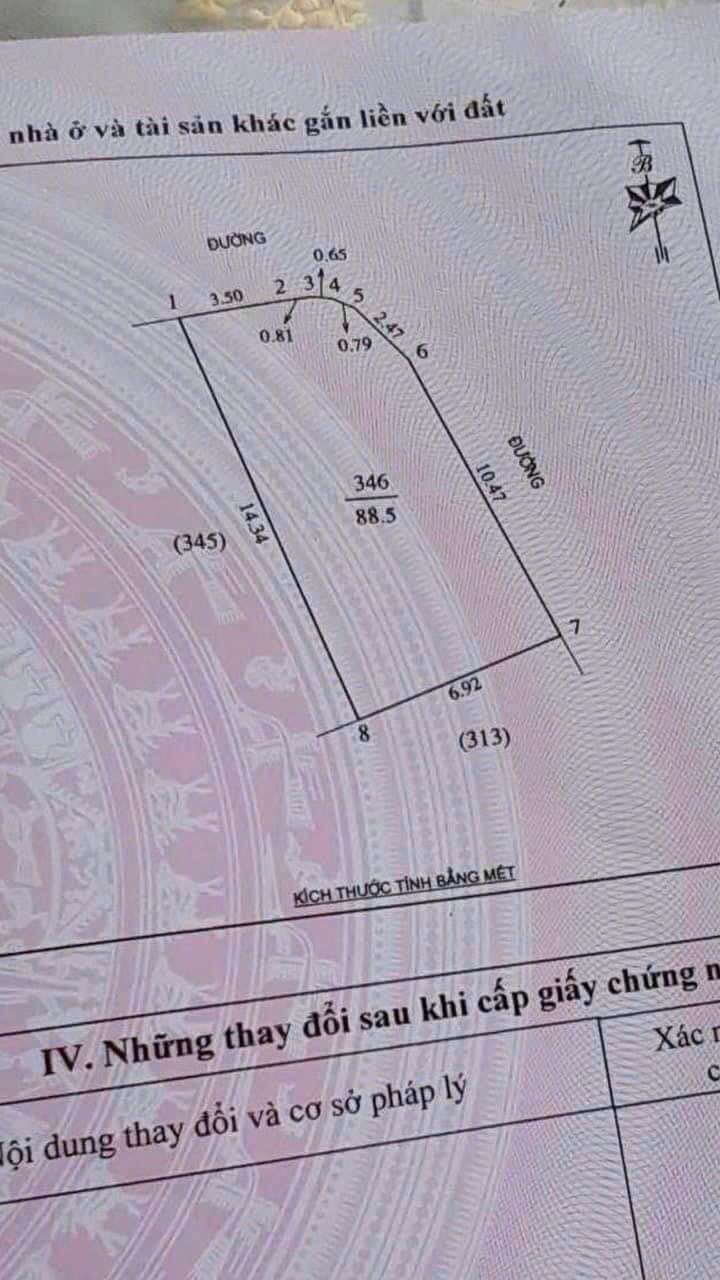 Đất 2 mặt tiền Phúc Hậu, Nghi Liên 88.5m² giá chỉ 1 tỷ - Cơ hội đầu tư hấp dẫn!