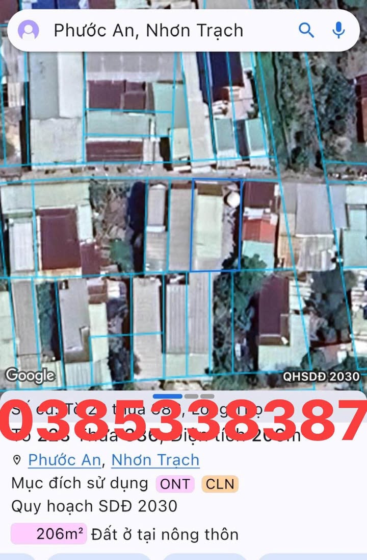 Dãy trọ 6 phòng tại Nhơn Trạch 200m² giá 3 tỷ - Đầu tư sinh lời ngay!