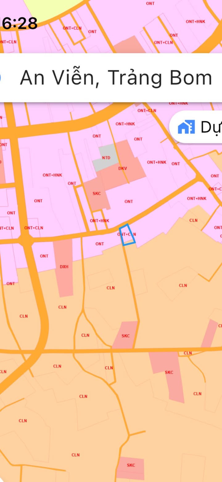 Đất thổ cư An Viễn 815m² giá 5.86 tỷ - Gần sân bay Long Thành!