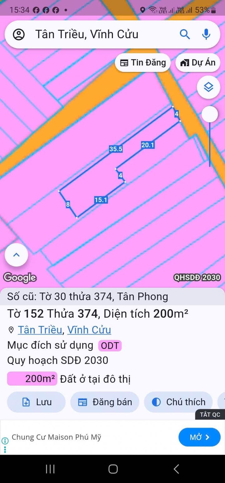 Lô đất Tân Phong, Biên Hòa 395m² giá 6.5 tỷ - Đầu tư sinh lời ngay!