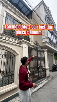 Biệt thự Đồng Hòa Kiến An 111m² giá 4.15 tỷ - Ô tô vào tận nhà!