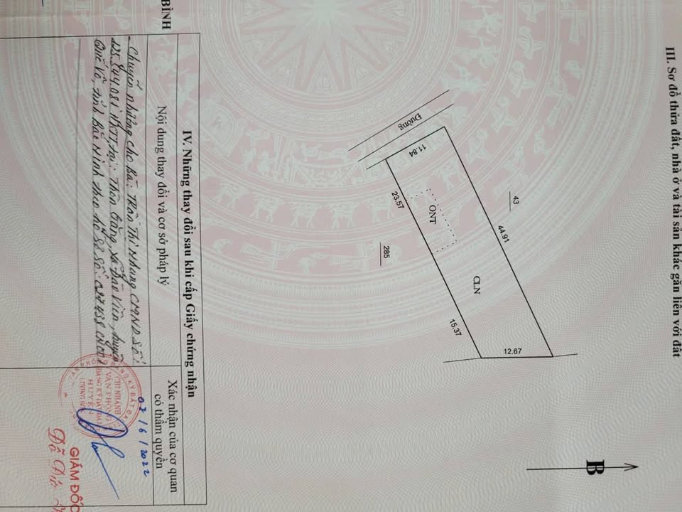 Đất nền Lương Sơn Phú Thọ 487m² giá chỉ 4 tỷ - Cơ hội vàng đầu tư!