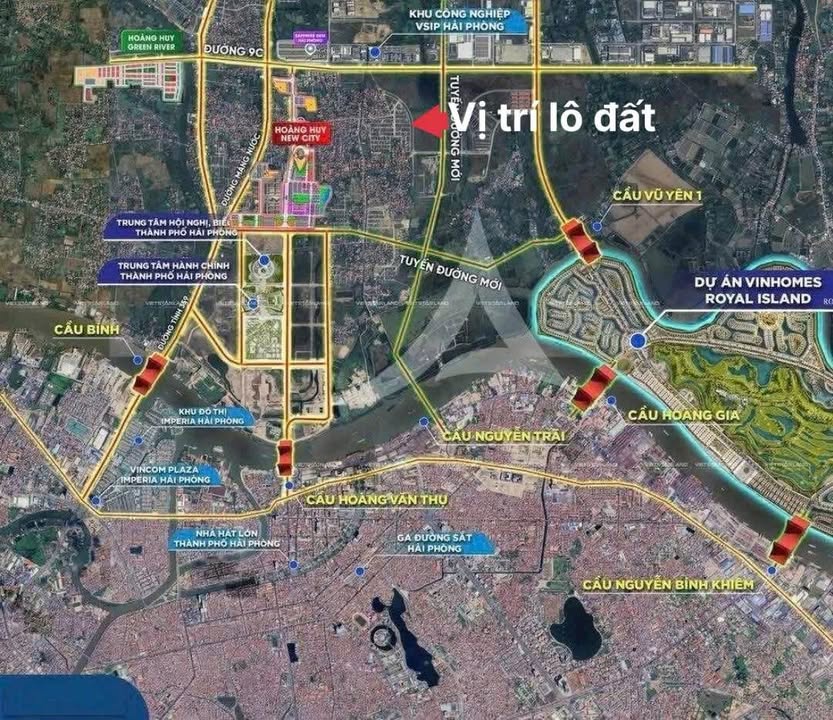 Đất nền 120m² khu TDC Áp Tràn Hải Phòng giá 6 tỷ - Pháp lý sổ đỏ rõ ràng!