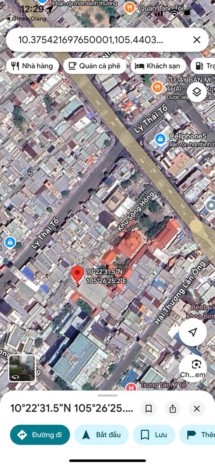 Đất nền 35m² hẻm Sông Hồng, Mỹ Xuyên - Giá chỉ 1 tỷ - Cơ hội đầu tư tuyệt vời!