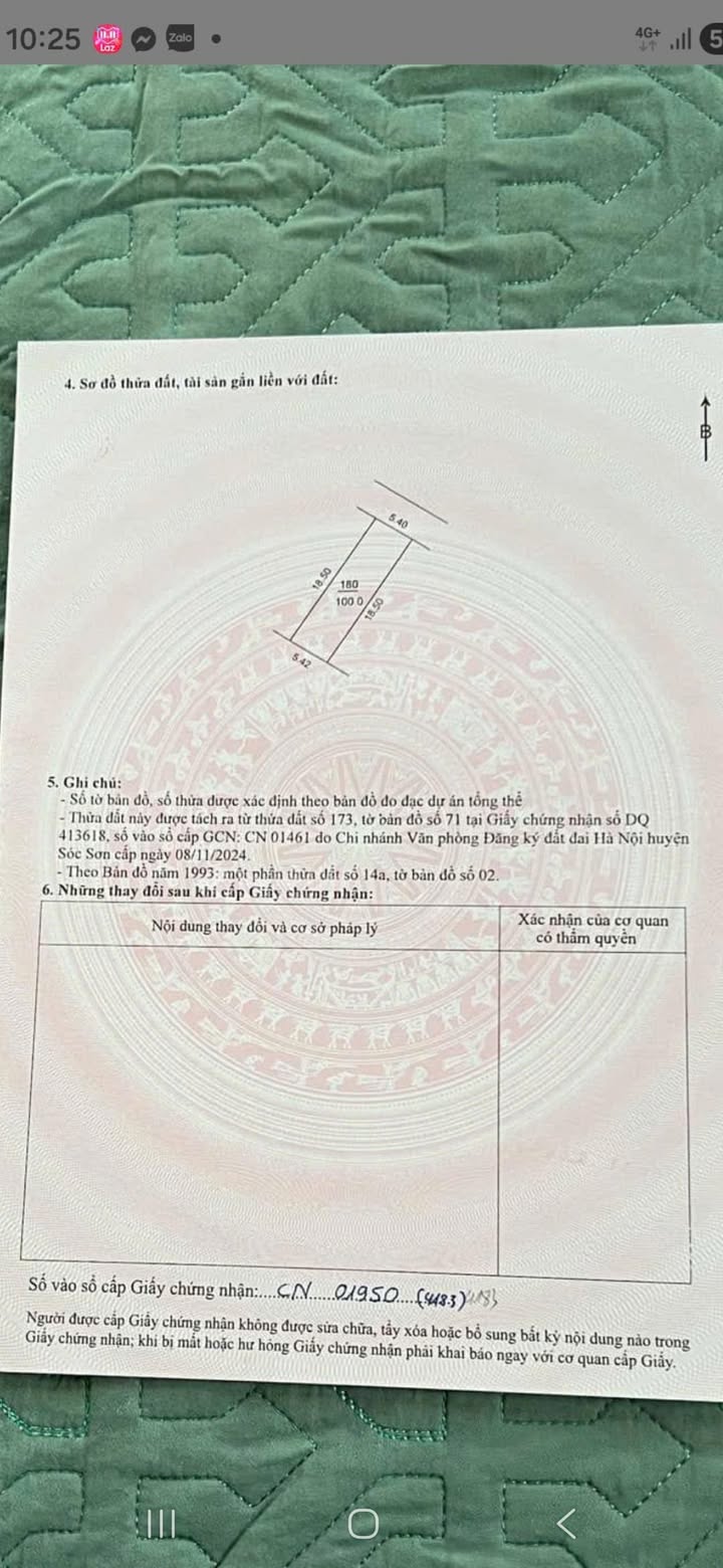 Đất nền Kim Anh, Sóc Sơn 100m² giá 1.6 tỷ - Sổ đỏ chính chủ, đầu tư sinh lời!