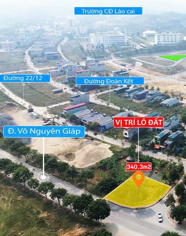 Đất Biệt Thự Lào Cai 340m² giá 6 tỷ - Vị trí đắc địa sinh lời cao!