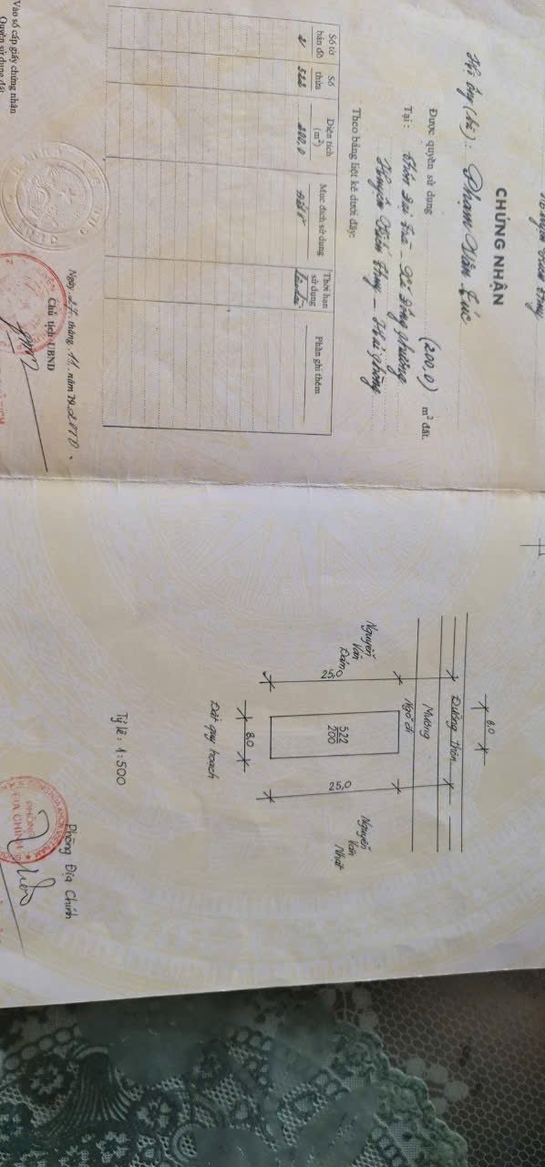 Đất nền 200m² tại Xã Đông Phương, Kiến Thụy - Giá chỉ 1x triệu, đón đầu sóng đường sắt!
