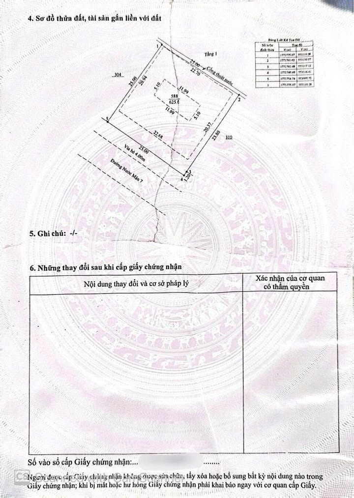 Đất nền 625m² mặt tiền đường Nước Mặn 7, Đà Nẵng - Cơ hội đầu tư hiếm có!