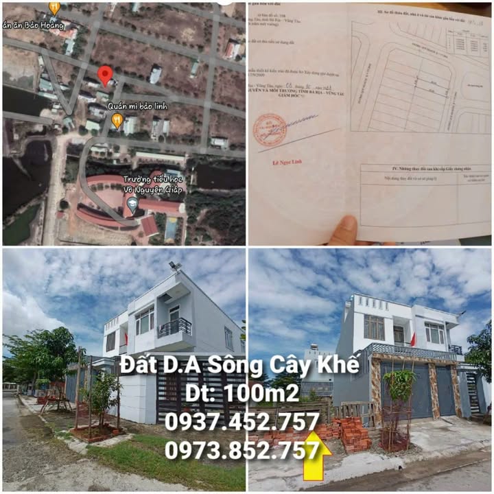 Đất Dự Án Sông Cây Khế, Vũng Tàu 100m² giá 2.55 tỷ - Xây dựng tự do ngay!
