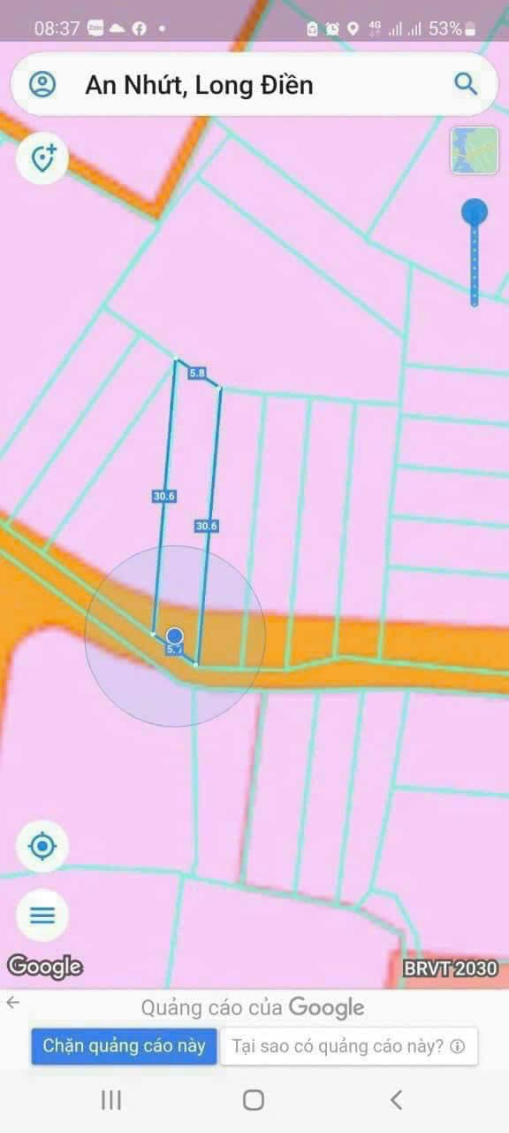 Đất nền An Nhứt Long Điền 174m² giá 900 triệu - Đầu tư tiềm năng tại khu dân cư đông đúc!